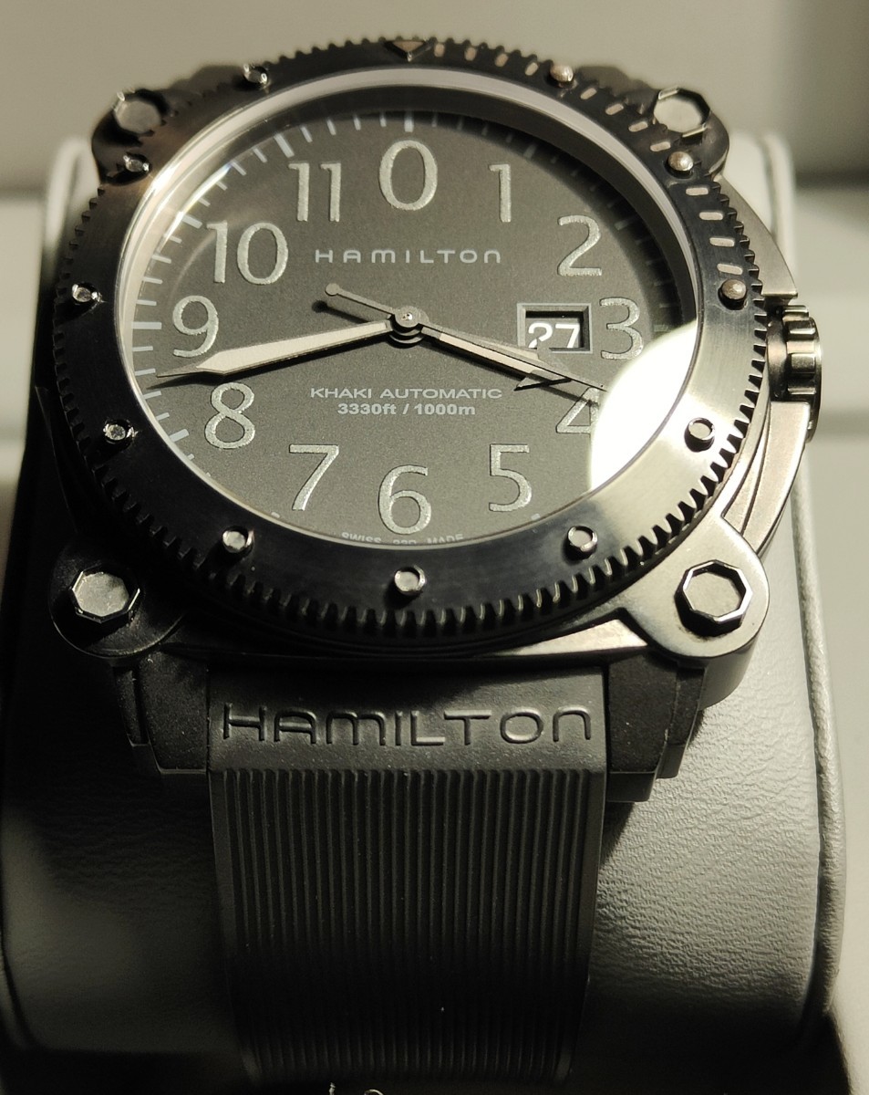 完売 送料無料 1000m防水 腕時計 Graham sinn AUTO ZERO BELOW khaki