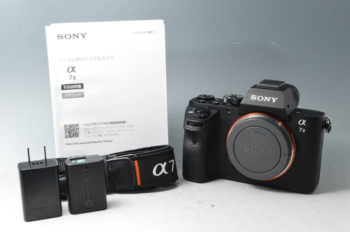 超格安一点 #a0355【美品】シャッター数7440回 SONY ソニー α7II