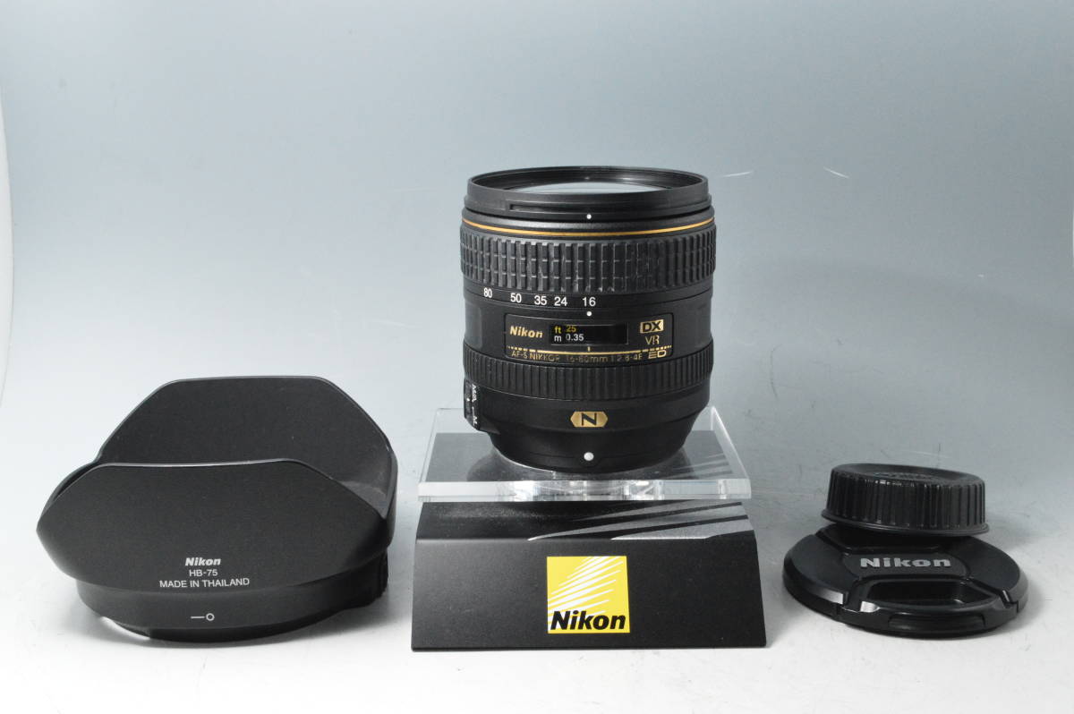 a0371【美品】 Nikon ニコンAF-S DX NIKKOR 16-80mm F2.8-4E ED VR