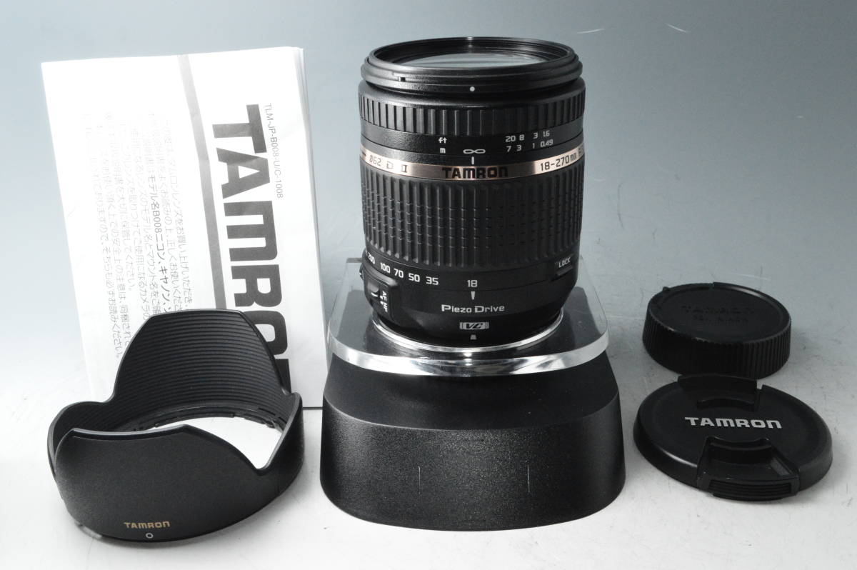 使い勝手の良い タムロン TAMRON #a0392【美品】 18-270mm B008N