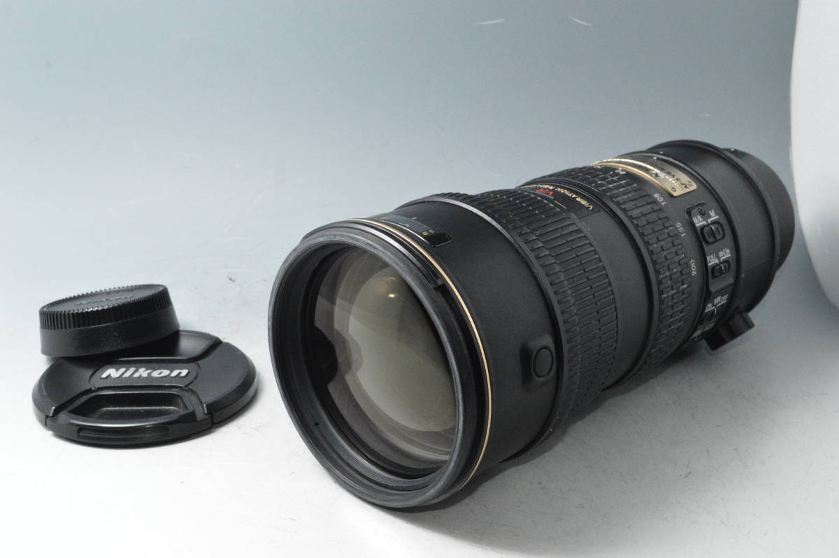 #a0404【良品】 Nikon ニコン AF-S VR ED 70-200mm F2.8 G(IF) ブラック