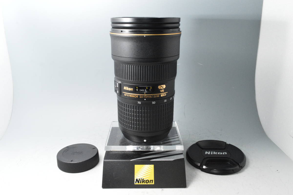 訳あり】 24-70mm NIKKOR AF-S ニコン Nikon #a0406【良品】 F2.8E VR