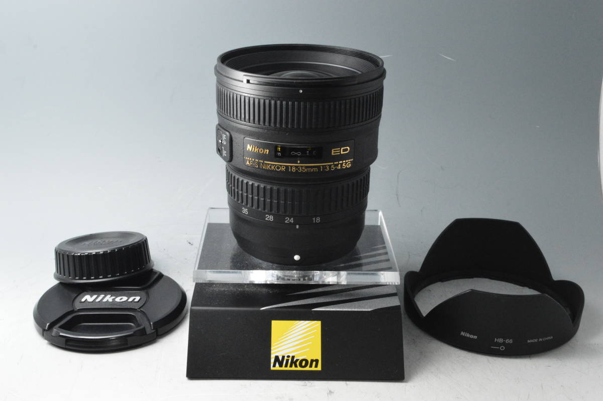 #a0414【外観美品】 Nikon ニコン AF-S NIKKOR 18-35mm F3.5-4.5G ED