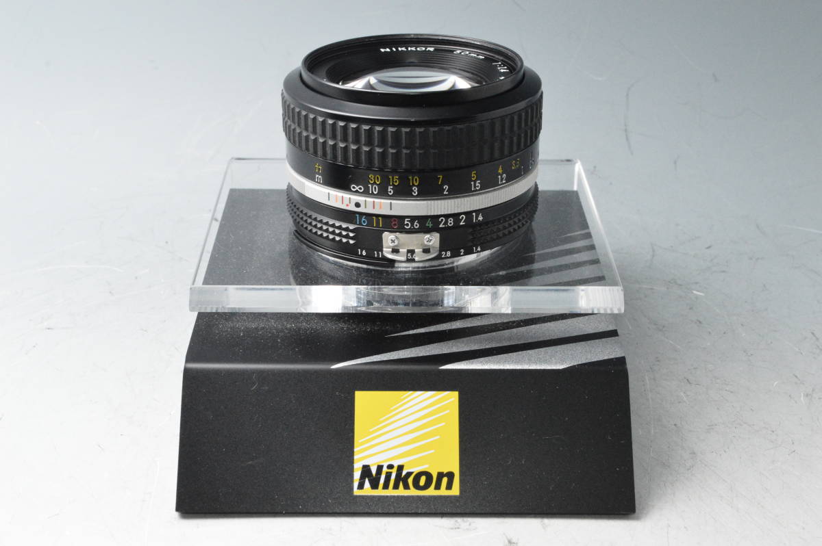 最高 Nikon #a0508【美品】 ニコン F1.4 50mm Nikkor Ai ニコン