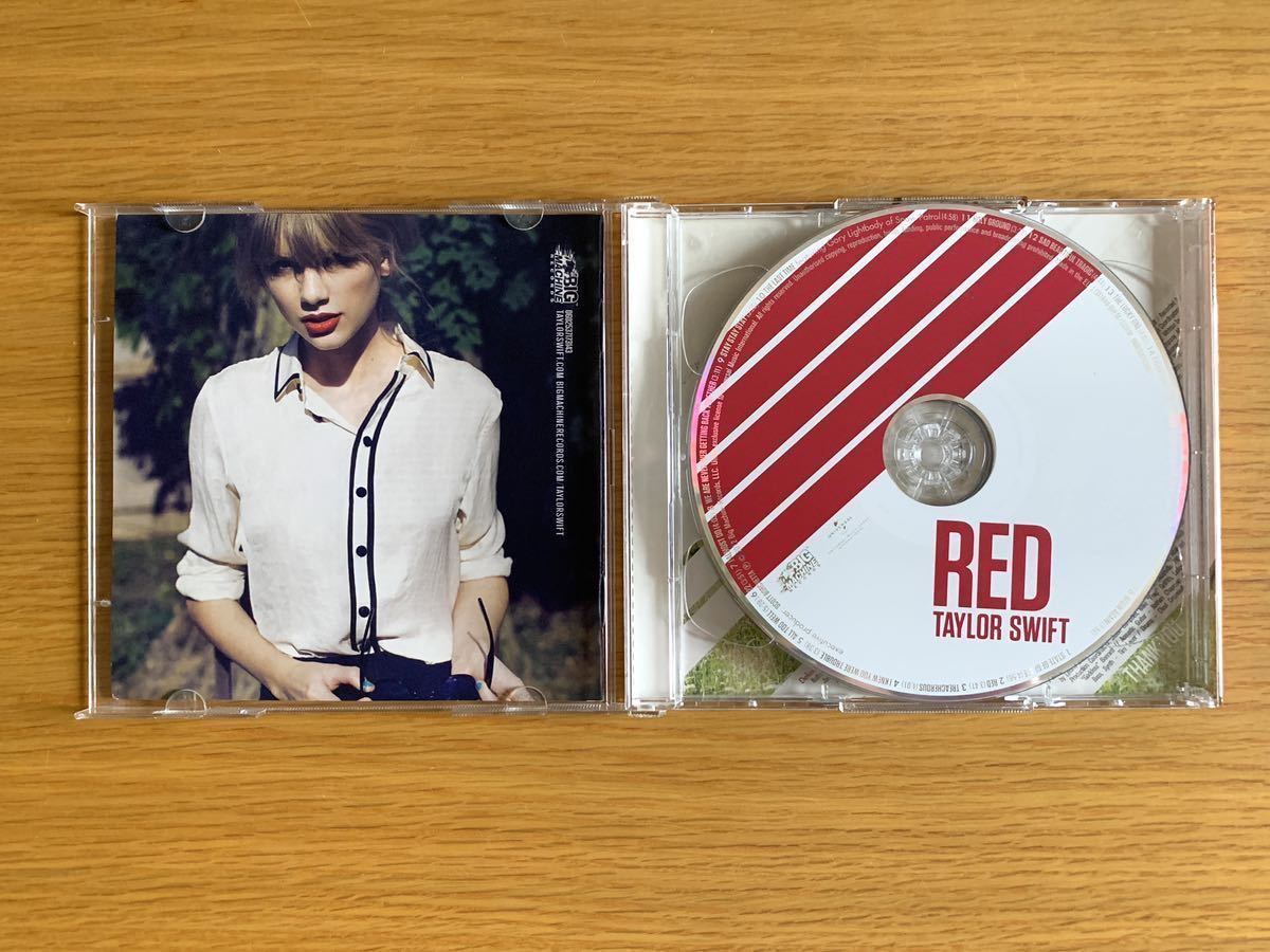 名盤 テイラー スウィフト レッド　RED Taylor Swift 2CD USED 輸入盤Taylor Swift_画像2