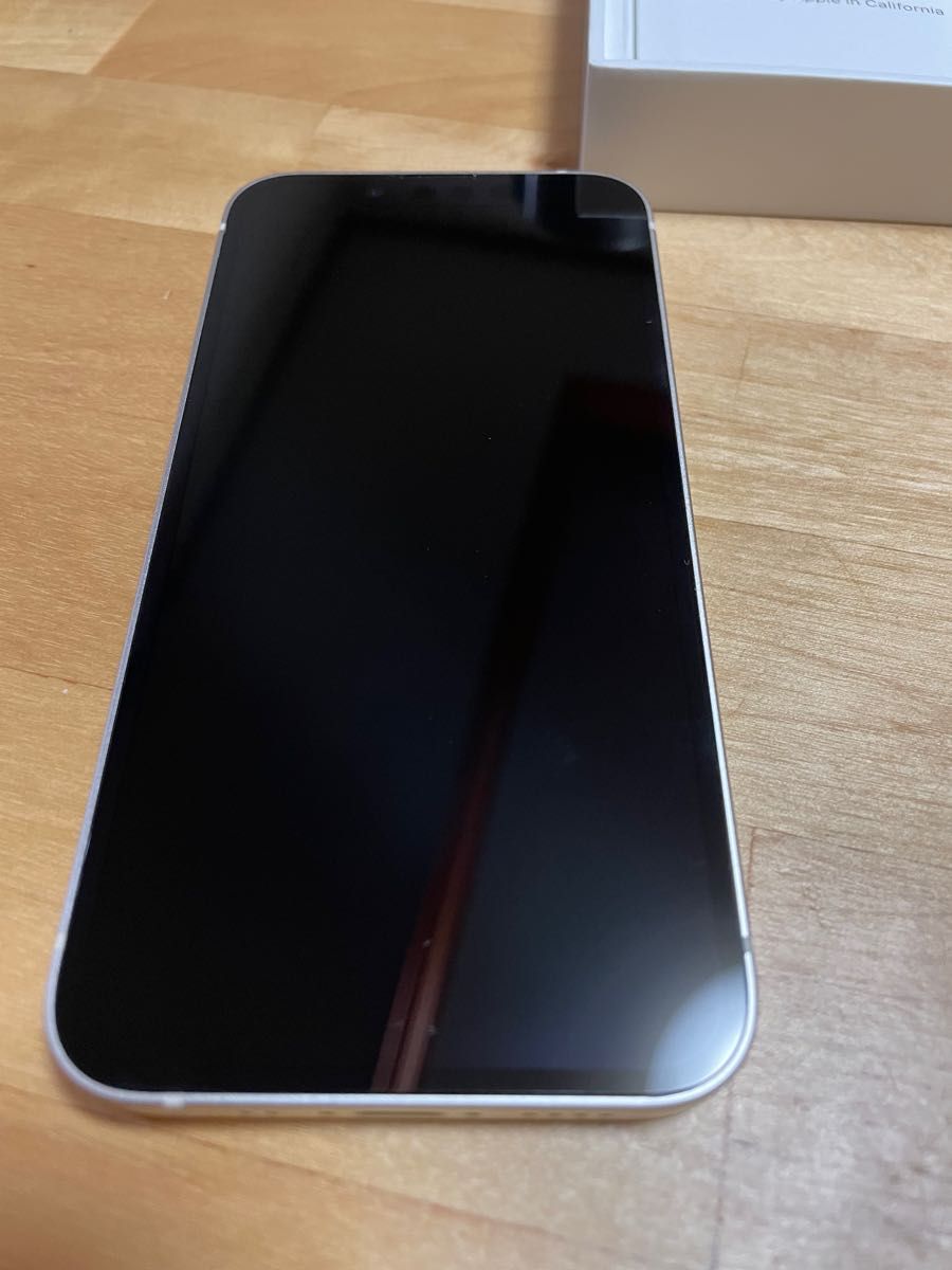 美品 iPhone13 mini 256GB スターライト softbank