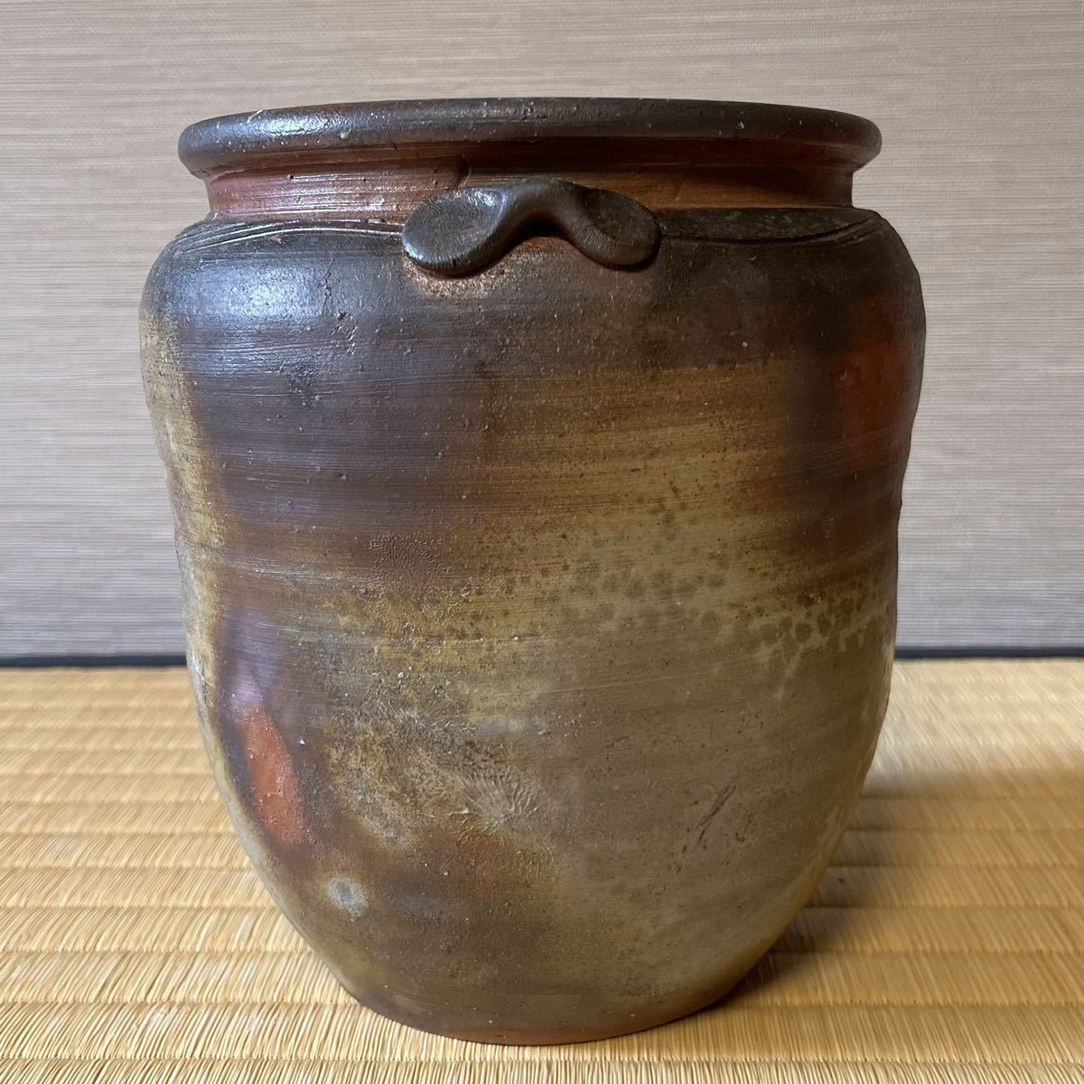 備前焼 壺 花生 小西陶古-