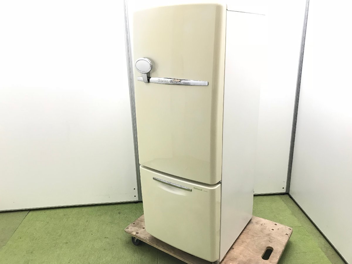 ナショナル National 冷凍冷蔵庫 162L 右開き 2ドア 耐熱トップ