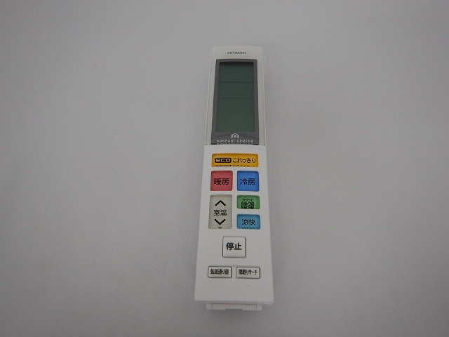 日立部品:リモコン(RAR-6J2)/RAS-X28E-103エアコン用