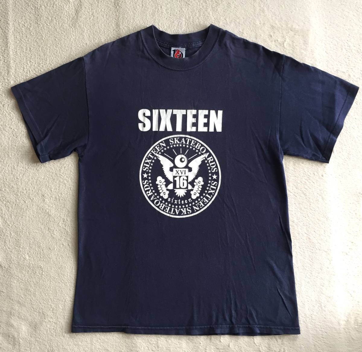 クリスマスツリー特価! Tシャツ Skateboards Sixteen ◇ビンテージ 16