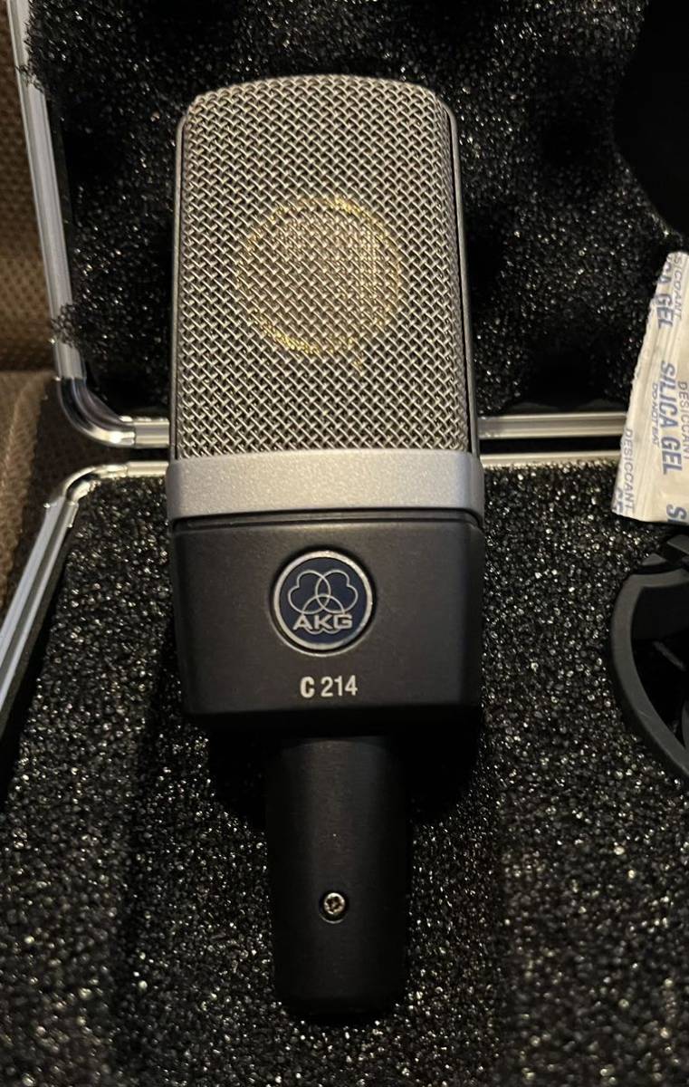 akg c214 コンデンサーマイク-