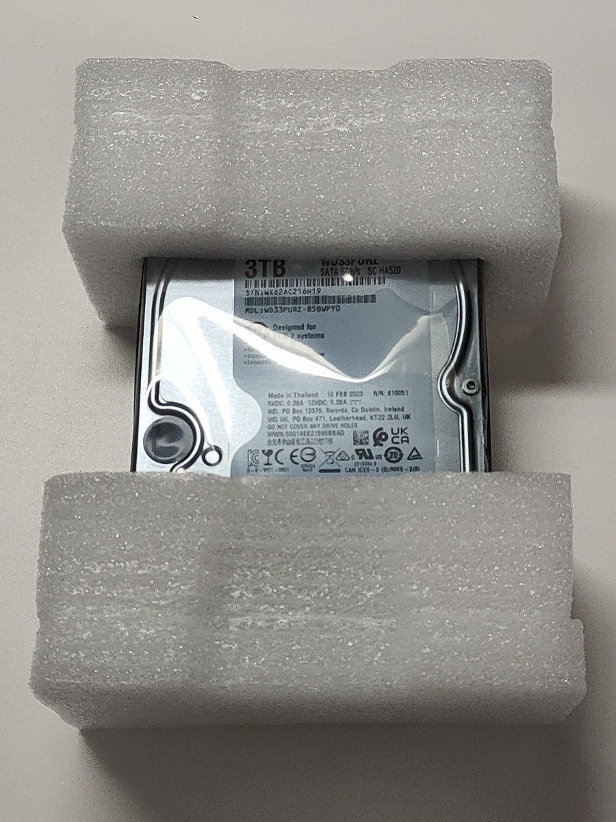 新品未開封 保証有 WD Purple 3TB WD33PURZ 24時間連続稼働高 新品未開封 保証有 WD Purple 3TB WD33PURZ 24時間連続稼働高