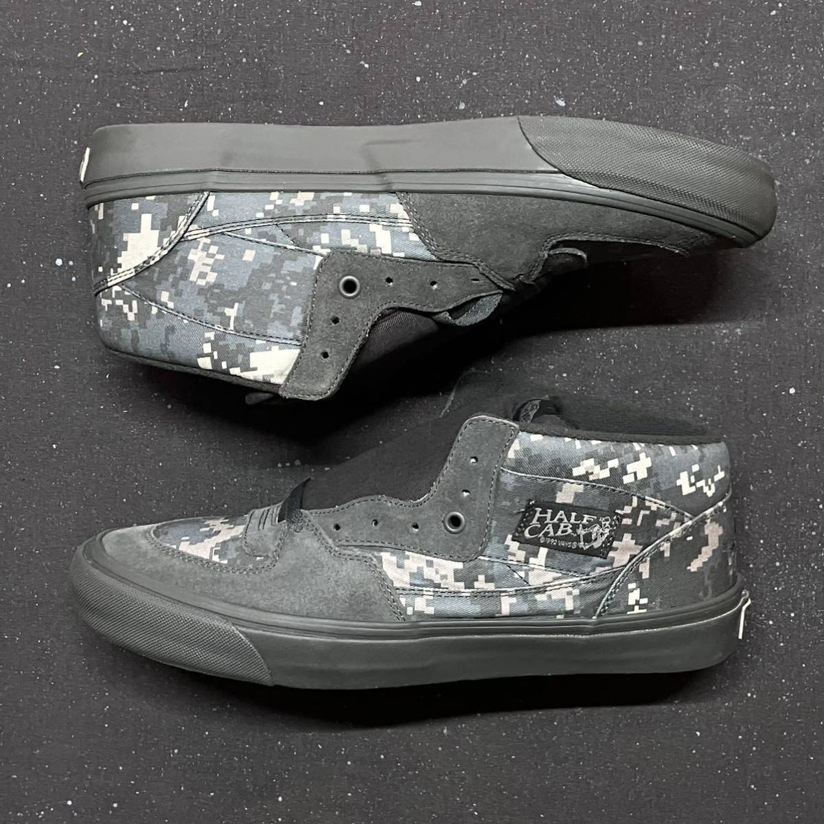 送料無料 30cm VANS VAULT HALF CAB WTAPS DIGITAL CAMO 721454 ヴァンズ バンズ ハーフ キャブ ダブルタップス デジタル カモフラージュ