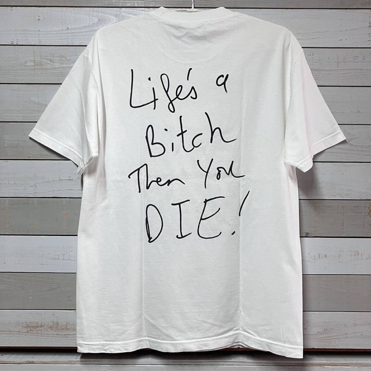 SIZE L SUPREME DAMIEN HIRST TEE TSHIRT WHITE DOTS 2009 SIZE L SUPREME DAMIEN HIRST TEE TSHIRT WHITE DOTS 2009