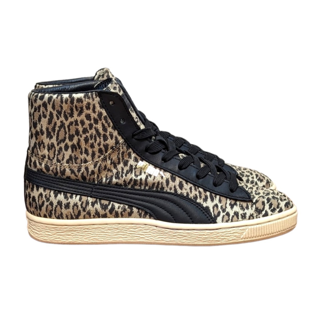 希少 コラボモデル Puma プーマ ヒョウ柄 24cm ハイカット 希少 コラボモデル Puma プーマ ヒョウ柄 24cm ハイカット