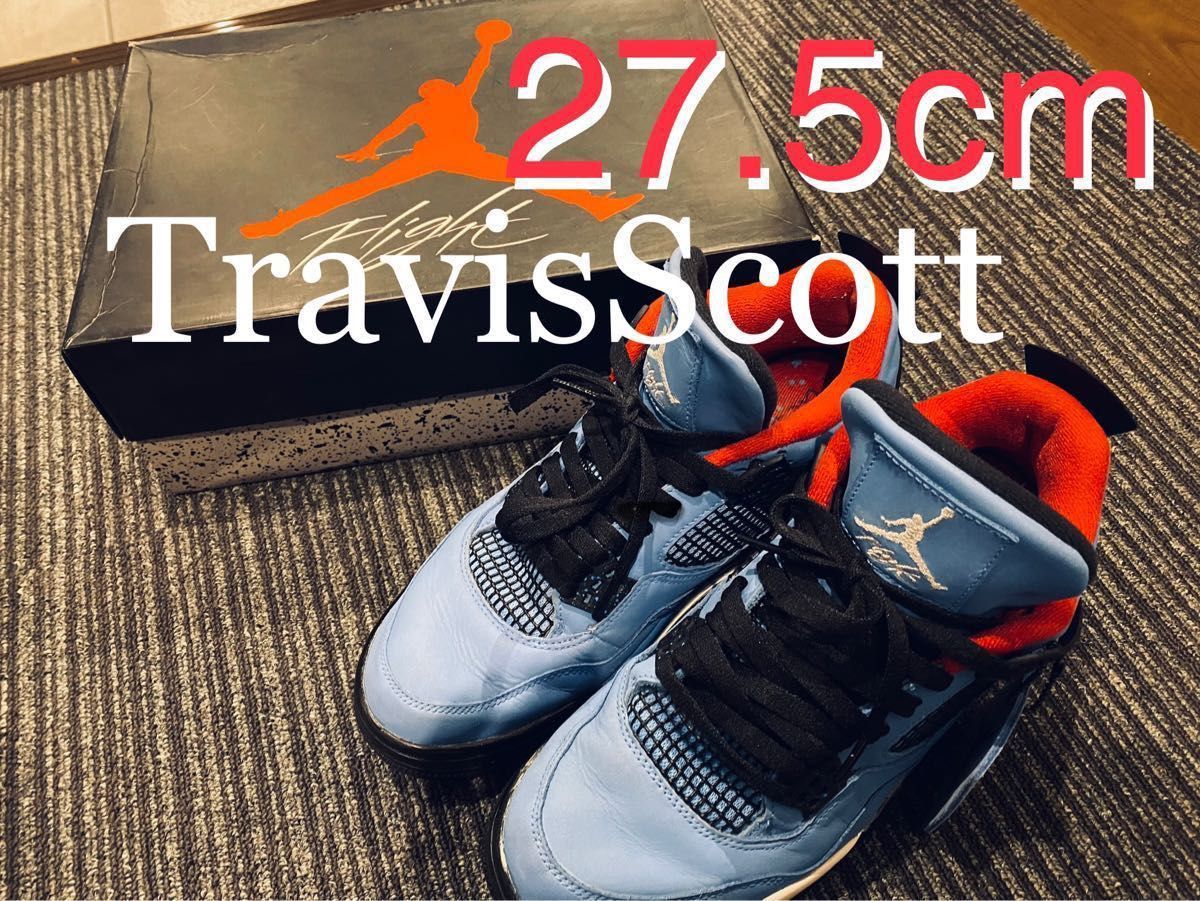 Travis Scott × Nike Air Jordan 4 Cactus Jack 27 5cm｜PayPayフリマ