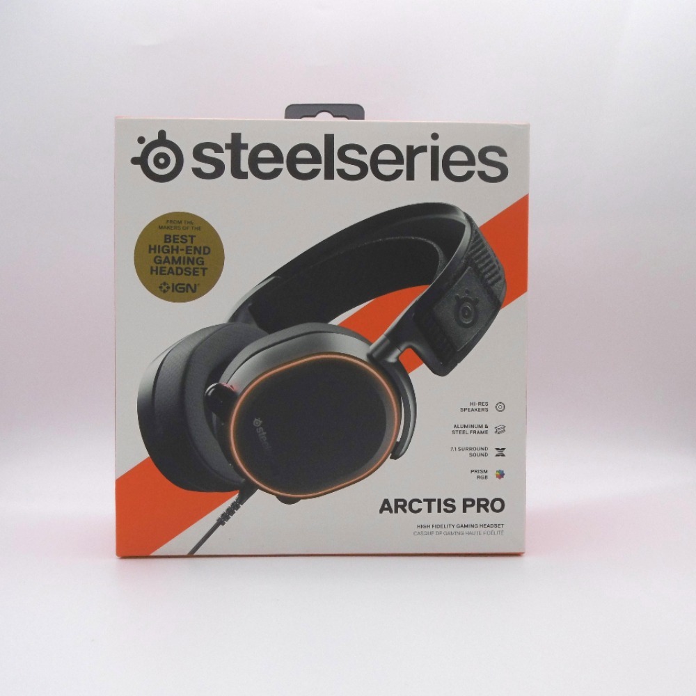 安心発送】 SteelSeries ゲーミングヘッドセット arctis pro マイク