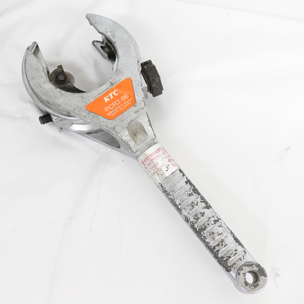 【海外輸入】 KTC 京都機械工具 中古 PCR3-66 鋼管・ステンレス鋼管用 大型ラチェットパイプカッタ 35~66mm パイプカッター 【海外輸入】 KTC 京都機械工具 中古 PCR3-66 鋼管・ステンレス鋼管用 大型ラチェットパイプカッタ 35~66mm パイプカッター