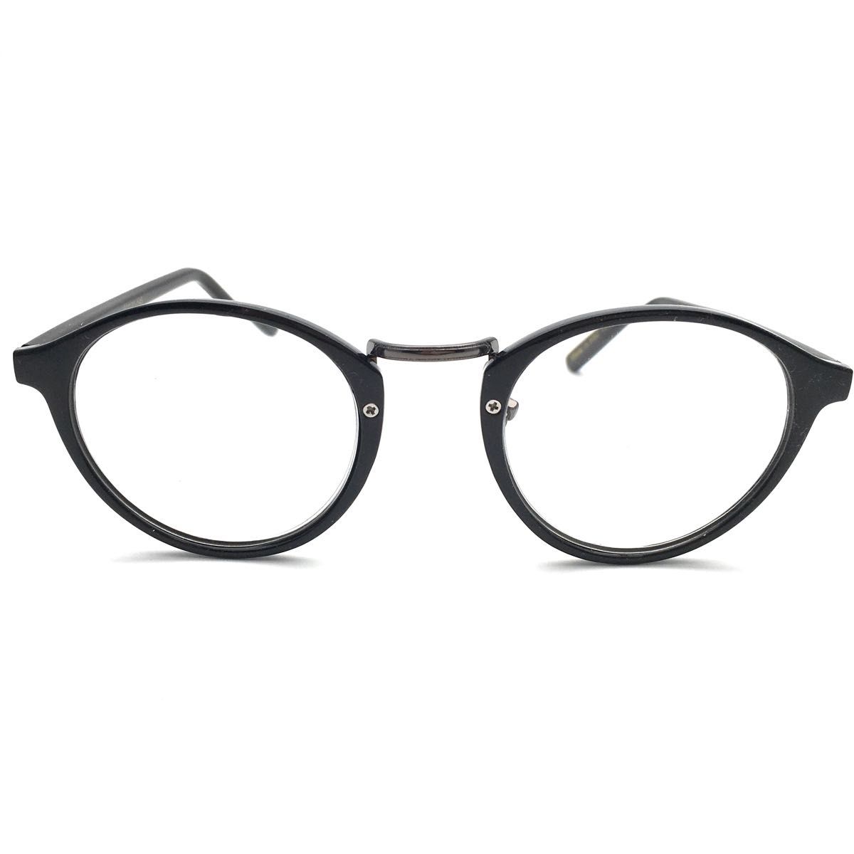 アウトレット！老眼鏡に見えない！ダテメガネのようなおしゃれな老眼鏡♪ブルーライト、紫外線カットレンズ仕様　ケース付　+2.00BK