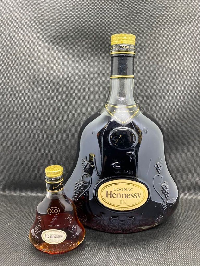 hennessy xo ヘネシー XO クリアボトル 金キャップ 1000ml-