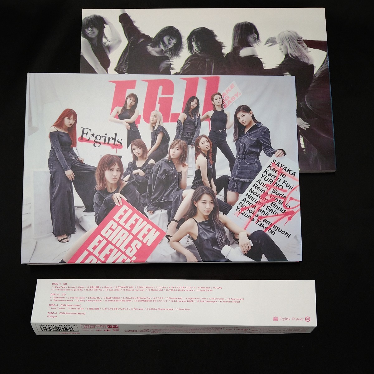 14CD+DVD+PHOTOBOOK / E-girls / Dream / 14タイトルまとめて / E.G. TIME / E.G. 11 / 北風と太陽 / ブランケット・スノウ / CD0081_画像9