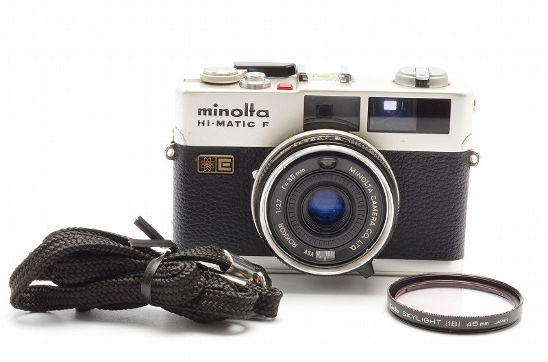 日本製】 F HI-MATIC MINOLTA 】ミノルタ きれいな外観 【 ROKKOR