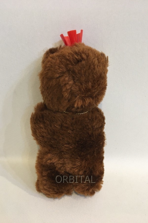  two . sphere ) East Germany made Berlin Bear Vintage bear soft toy Vintage antique superior article 