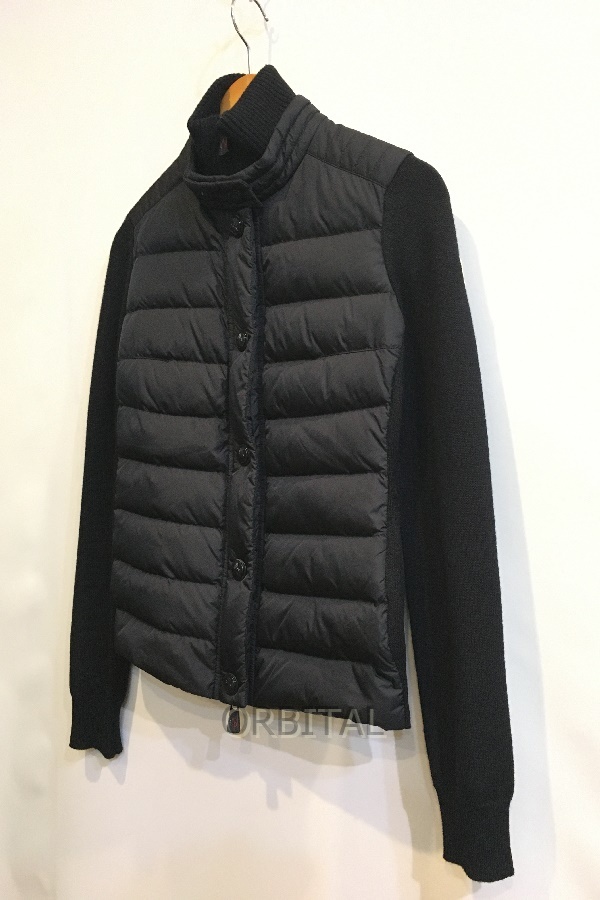 二子玉) モンクレール MONCLER 22AW CARDIGAN TRICOT ニット切替ダウン