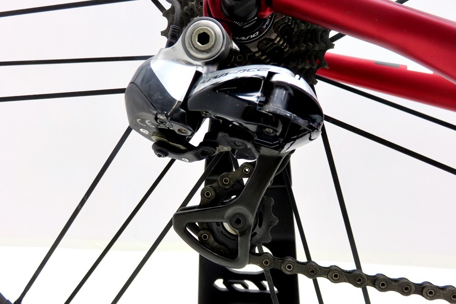 下松)トレック TREK マドン MADONE 7.7 2014年モデル カーボン ロードバイク C-T600mm 2×11速 レッド Campagnolo_画像9
