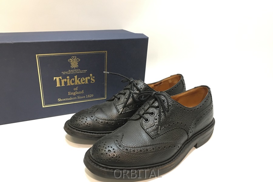 経典 MS633 トリッカーズ TRICKER'S 経堂) ウィングチップ ※使用感