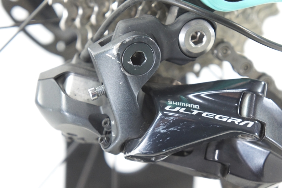 ◆◆ビアンキ BIANCHI オルトレ OLTRE XR3 DISC 2020-21年 カーボン ロード 47サイズ ULTEGRA Di2 R8050 11速 カスタム ビッグプーリー_画像6