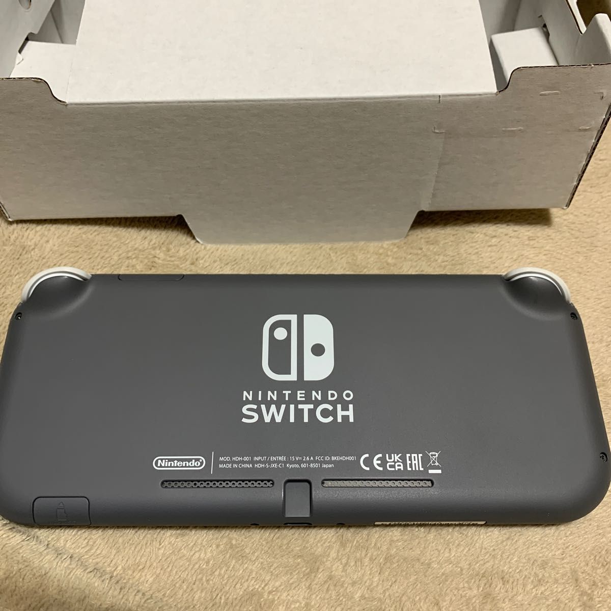 ほぼ新品 最安値 Nintendo Switch Lite グレー 任天堂スイッチライト