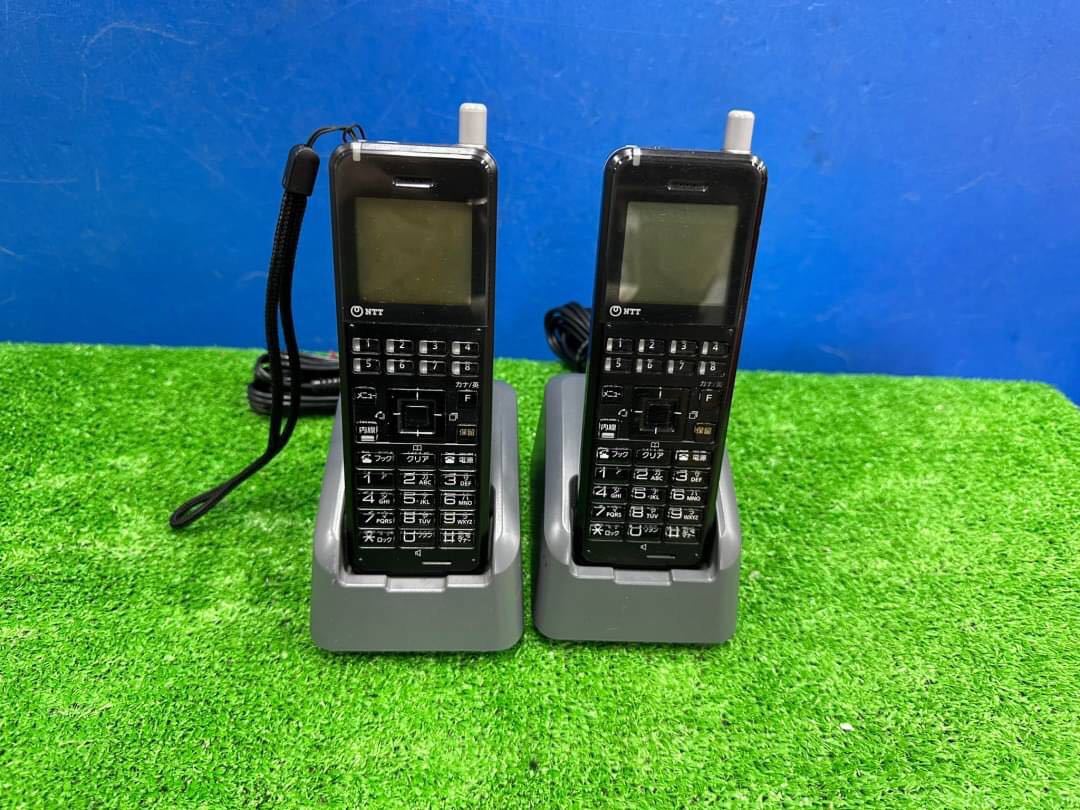 高質で安価 デジタルコードレス電話機 NTT ○G8909 ビジネスフォン 2台