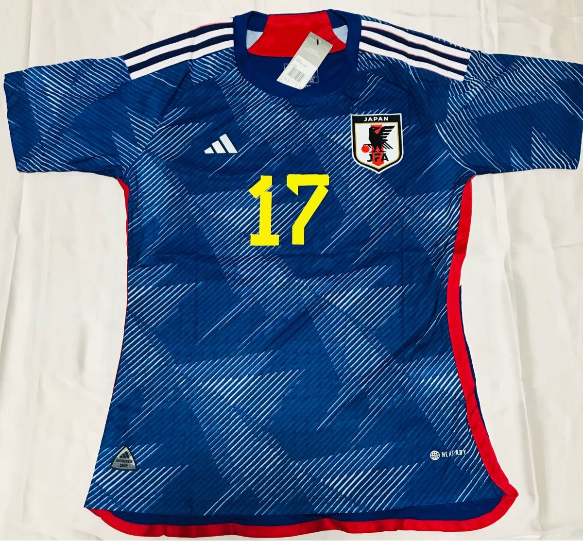 サッカー日本代表ユニフォーム #17 TANAKA (田中碧) L サイズ サッカー日本代表ユニフォーム #17 TANAKA (田中碧) L サイズ