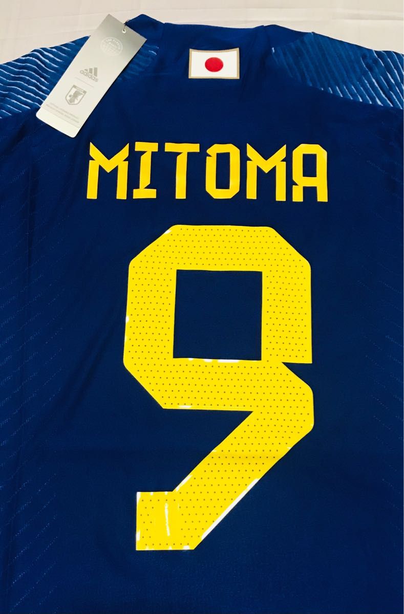 サッカー日本代表ユニフォーム #9 MITOMA (三笘 薫) L サイズ サッカー日本代表ユニフォーム #9 MITOMA (三笘 薫) L サイズ