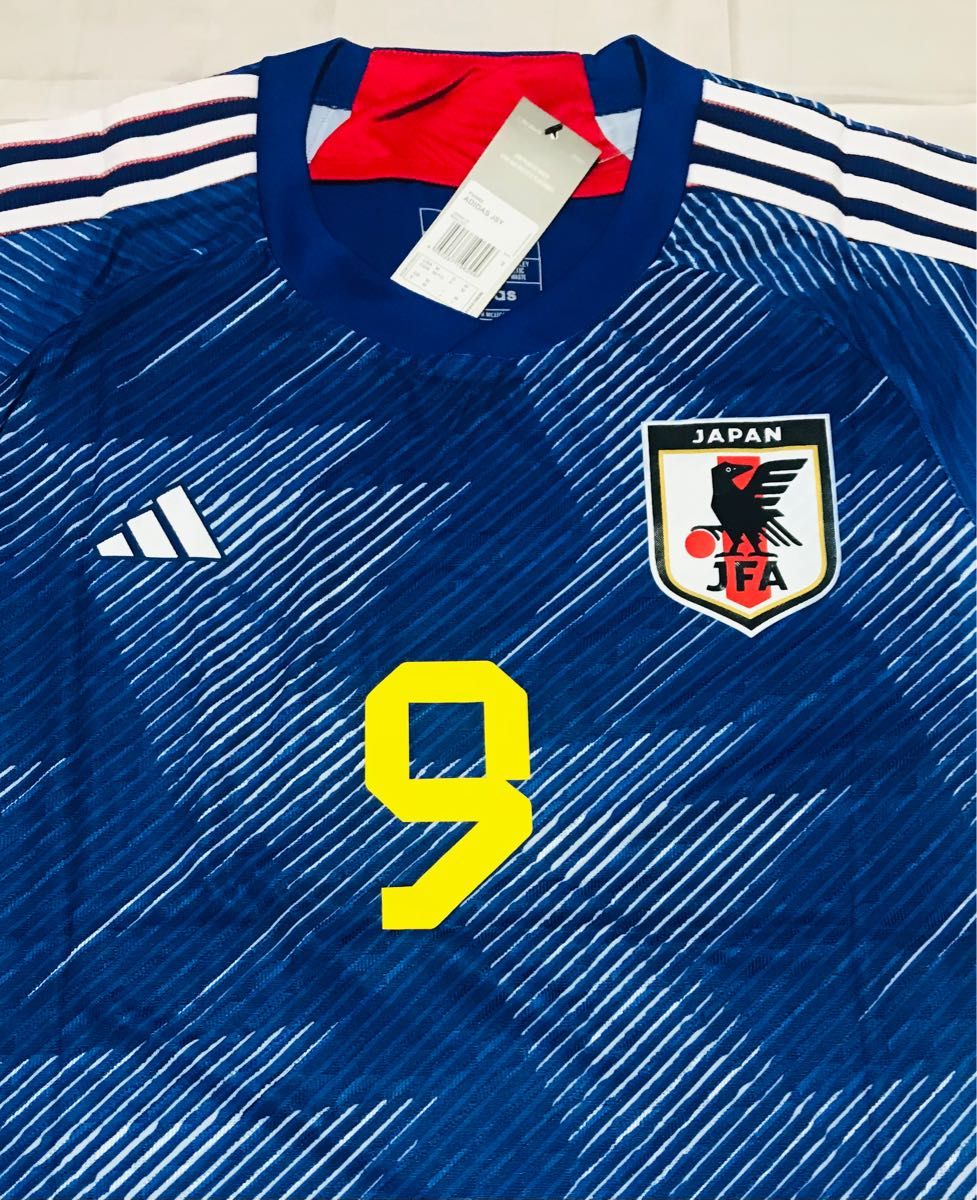 サッカー日本代表ユニフォーム #9 MITOMA (三笘 薫) L サイズ サッカー日本代表ユニフォーム #9 MITOMA (三笘 薫) L サイズ
