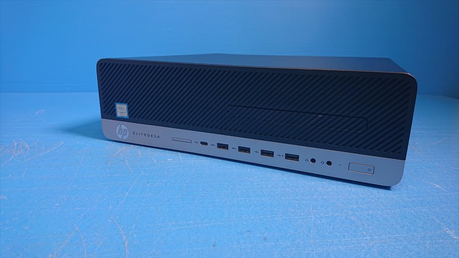 保証書付】 □HP EliteDesk 800 G3 SFF Core i3-7100/500GB/4GB/OS