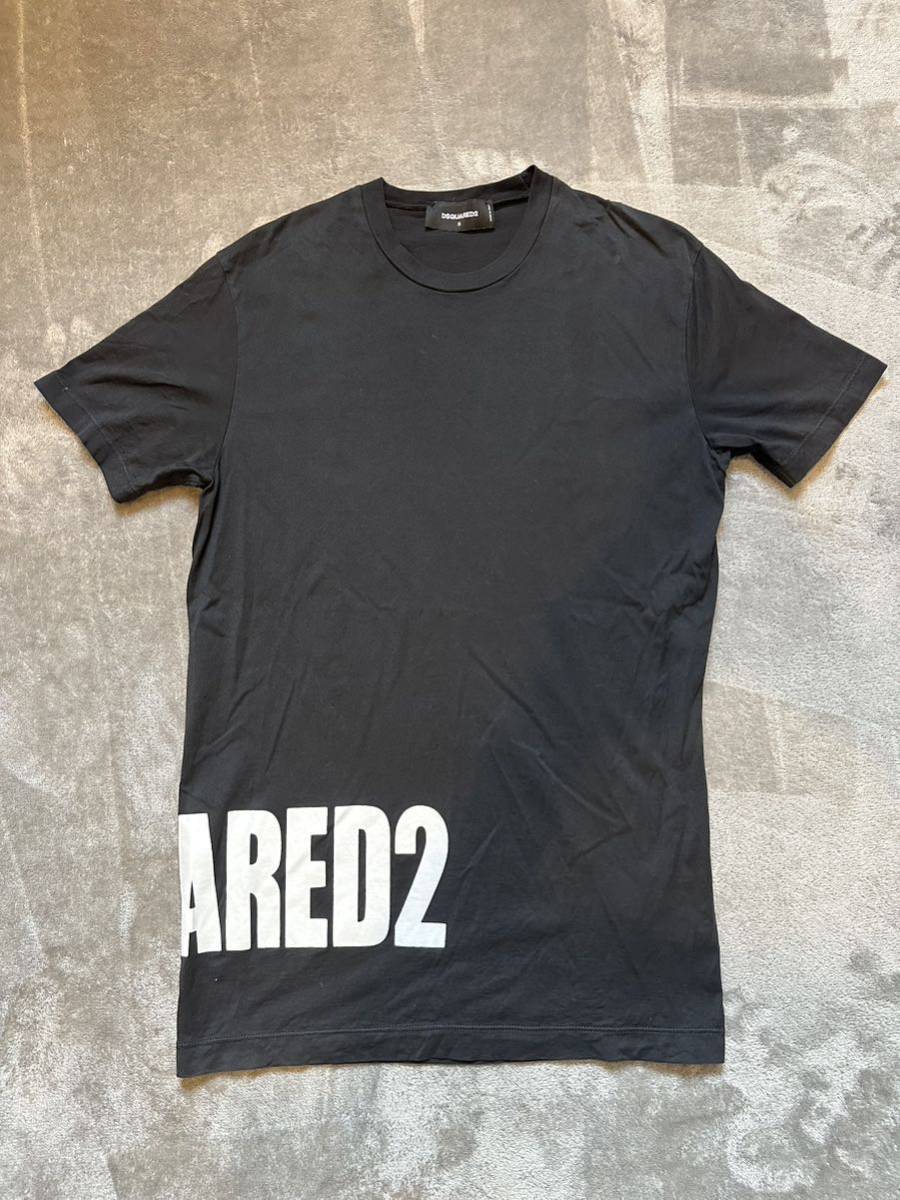 DSQUARED2 Tシャツ Sサイズ ディースクエアード 正規品 美品 ブラック 黒 半袖_画像1