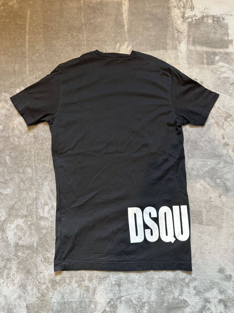 DSQUARED2 Tシャツ Sサイズ ディースクエアード 正規品 美品 ブラック 黒 半袖_画像2