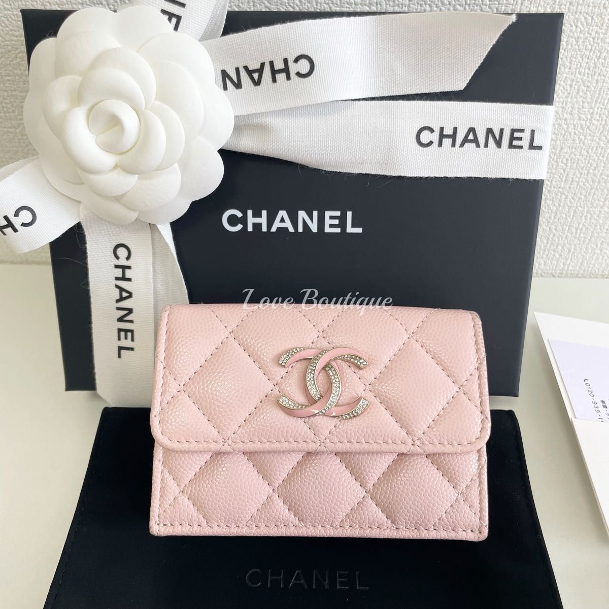 レア CHANEL 財布 スモールウォレット マトラッセ シャネル財布｜Yahoo