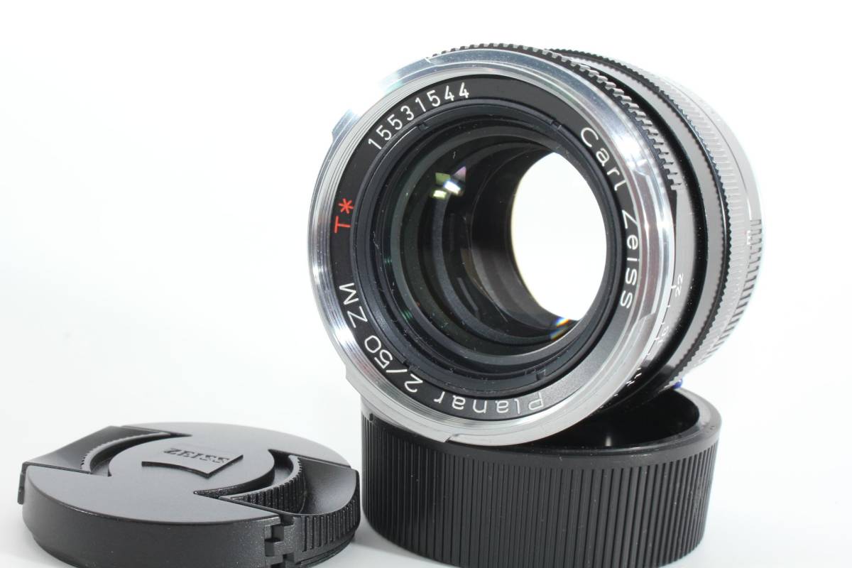 ☆ 美品 カールツァイス Carl Zeiss Planar 50mm F2 ZM