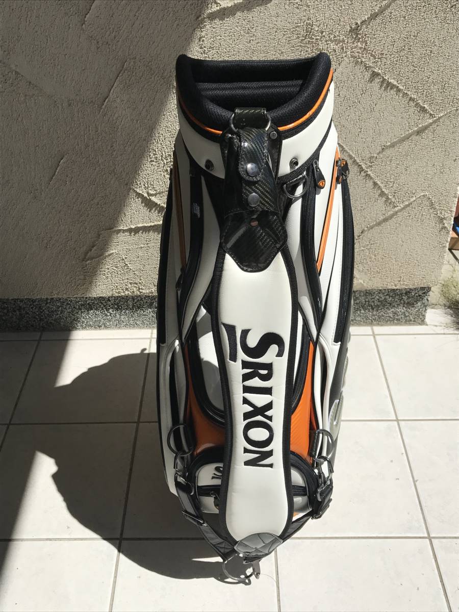 鄧祿普◆SRIXON◆Srixon◆球童包◆回歸◆黑與黃◆9.5型◆46英寸◆二手貨 原文:ダンロップ ◆ SRIXON ◆ スリクソン ◆ キャディバッグ ◆ ツアーバック ◆ ブラック＆イエロー ◆ 9.5型 ◆ 46インチ ◆ 中古品