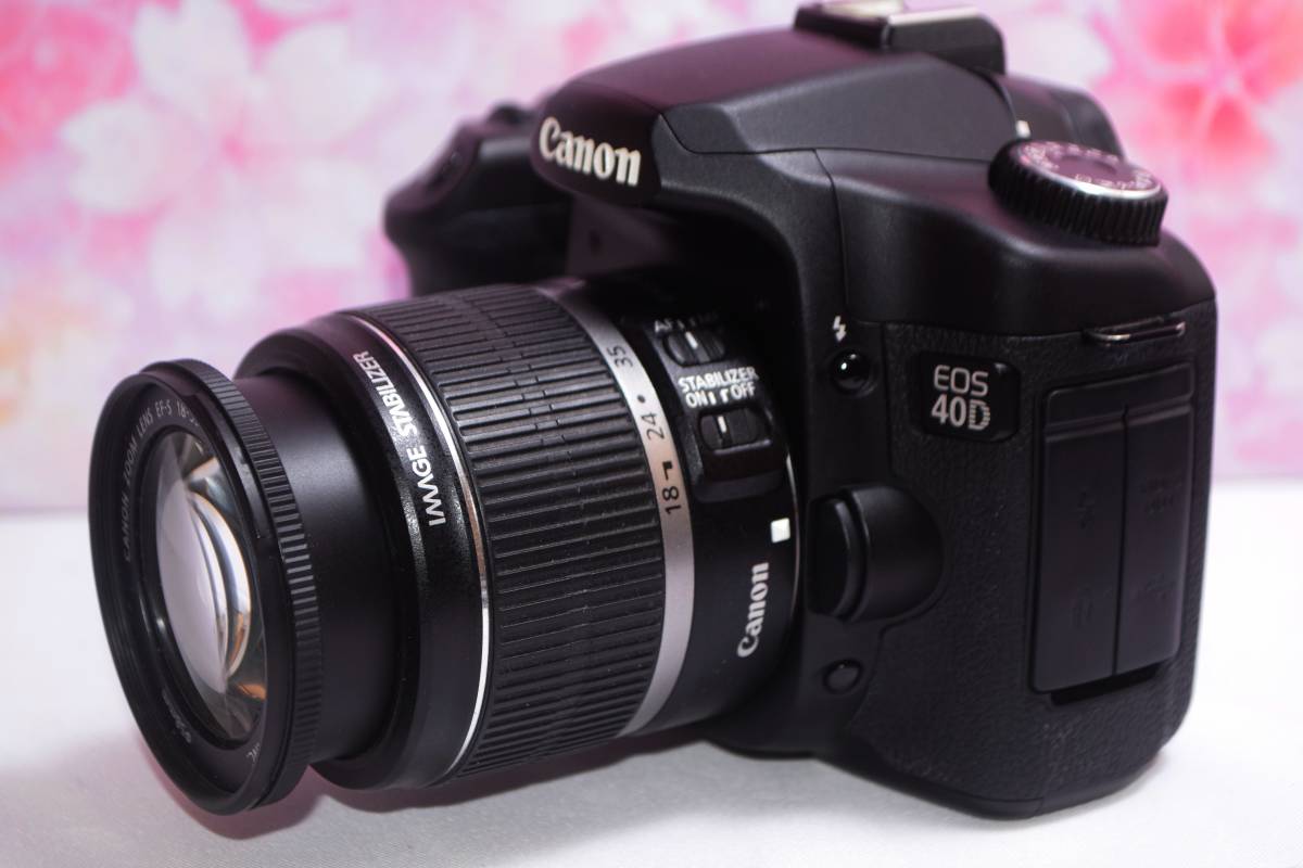 消費税無し ☆極美品☆Canon EOS 40D☆高画質☆簡単操作☆おすすめ一眼