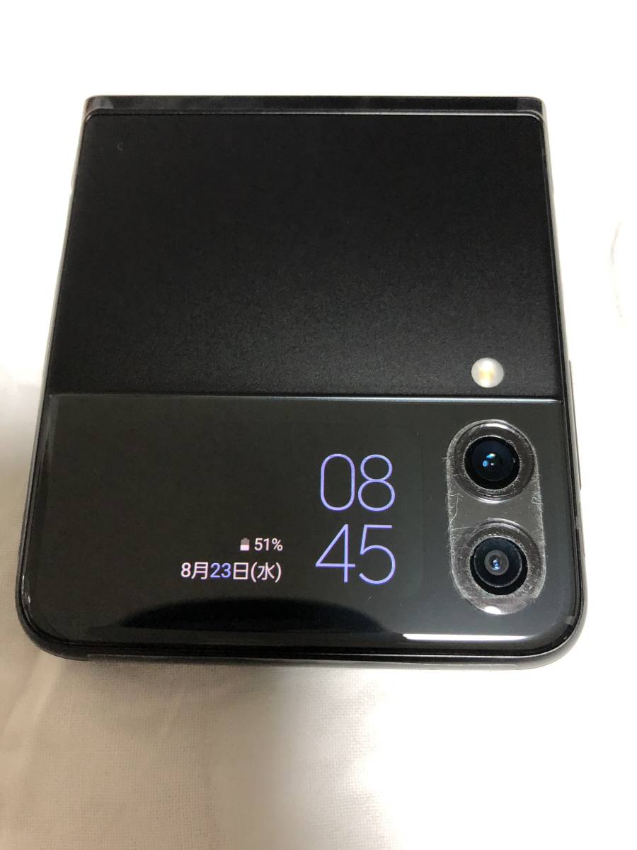 docomo ドコモ SAMSUNG Galaxy Z Flip3 5G SC-54B ファントムブラック 本体 ほぼ新品