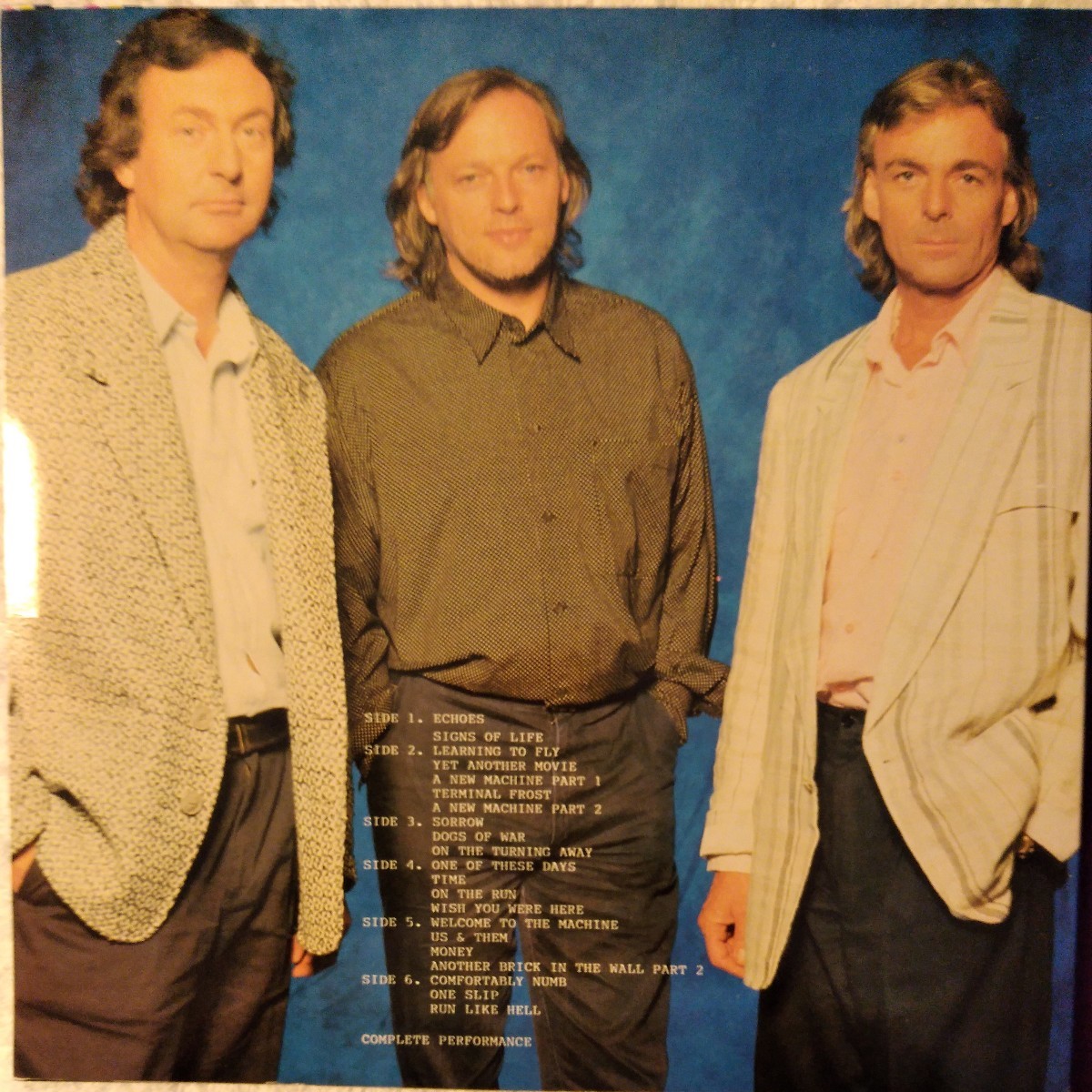 pink floyd a new machine live 3lp marble ピンク・フロイド ライブ analog record vinly レコード アナログ LP_画像4