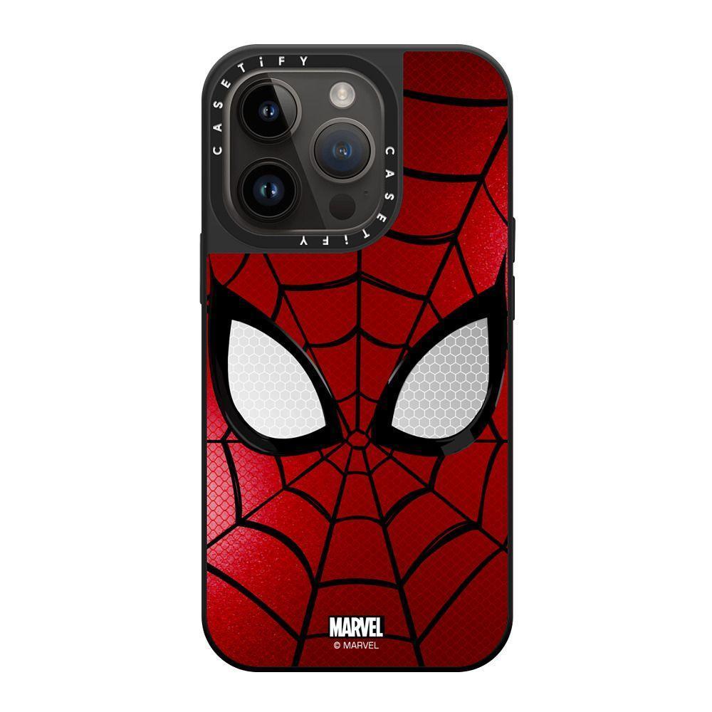 ★海外限定 CASETiFY Spider-Man スパイダーマン ケースティファイ アイフォンケース スマホケース iPhone14pro マグセーフ Magsafe対応