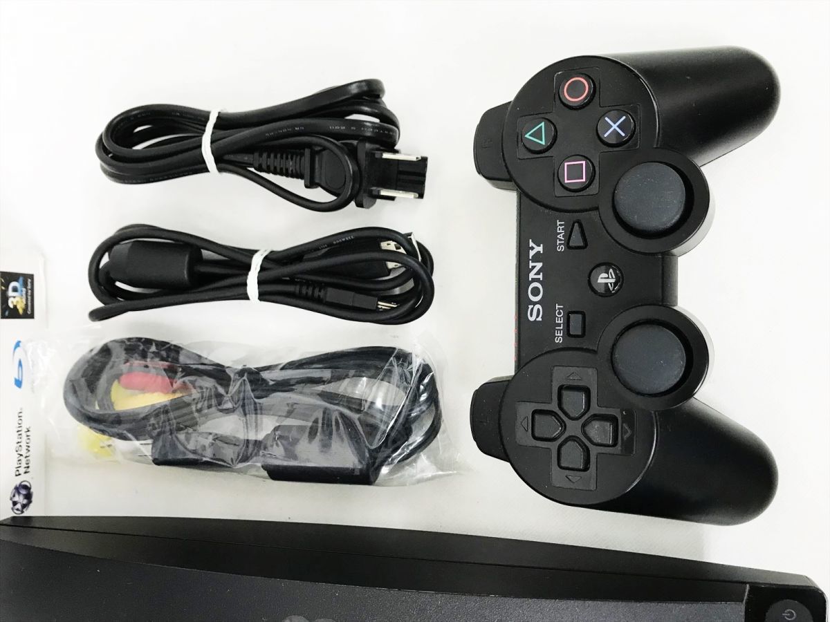 1円】PS3 本体 セット 160GB ブラック SONY PlayStation3 CECH-3000A