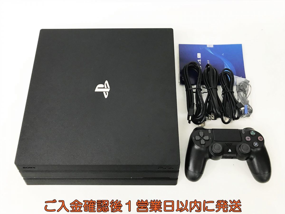 1円】PS4 Pro 本体 セット 1TB ブラック SONY PlayStation4 CUH-7200B