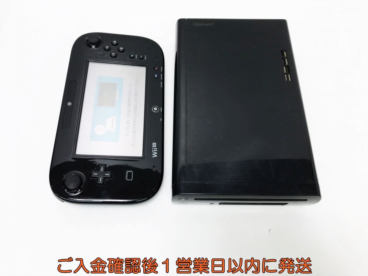 1円】任天堂 WiiU 本体 プレミアムセット 32GB ブラック ニンテンドー
