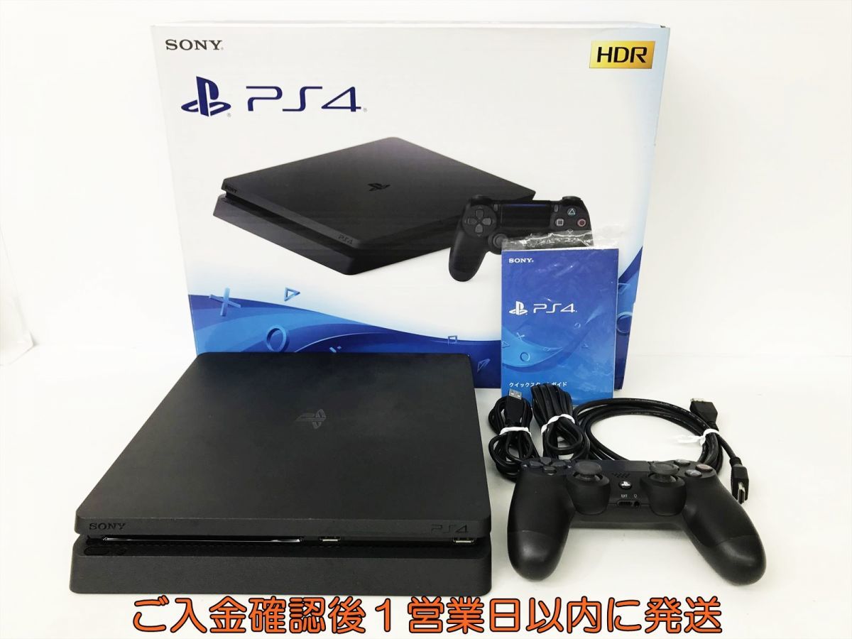 1円】PS4 本体 セット 1TB ブラック SONY PlayStation4 CUH-2200B 動作